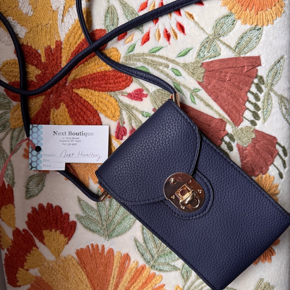 Blue Crossbody Bag